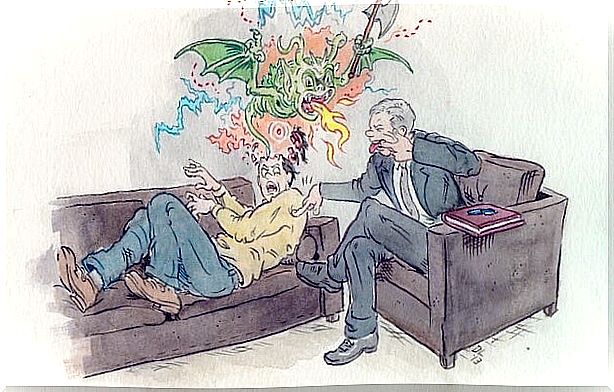 illustration where psychotherapy fails